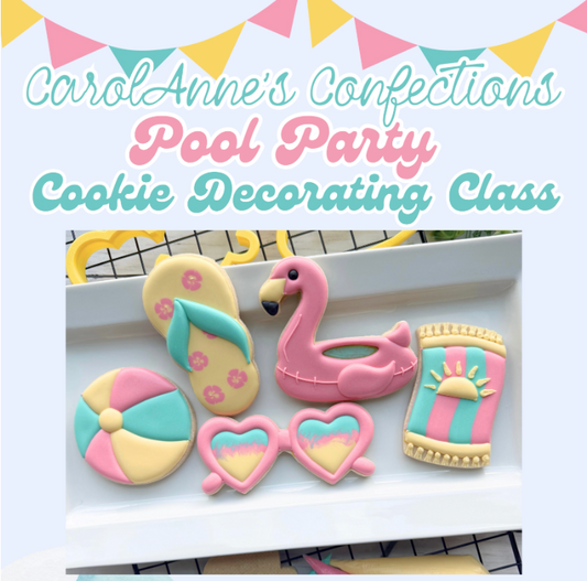 Pool Party Cookie Decorating Class