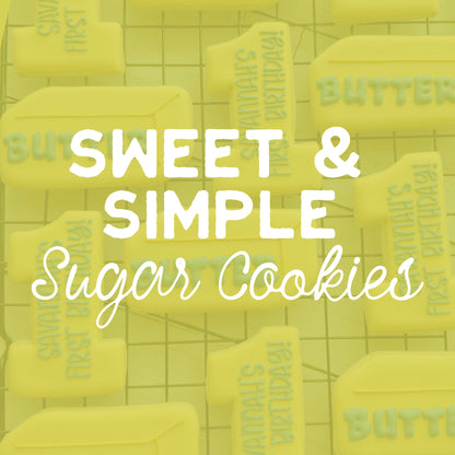 Sweet & Simple Sugar Cookies