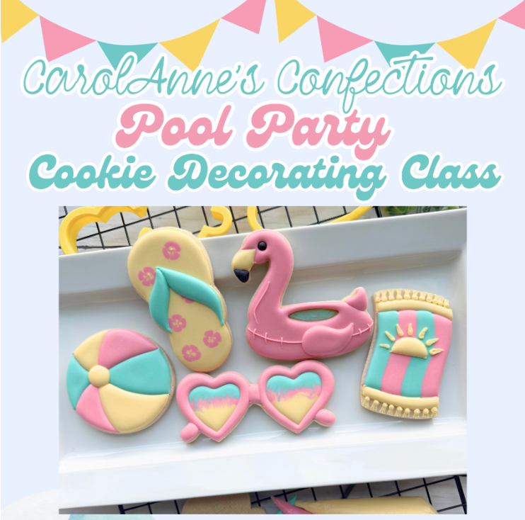 Pool Party Cookie Decorating Class